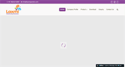 Desktop Screenshot of laxmipanels.com